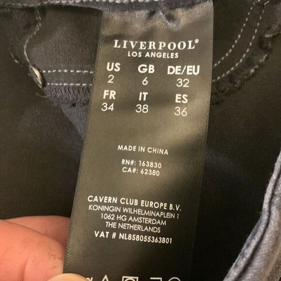 LIVERPOOL, jeggings, skinny, size 2, excellent condition, faux front pockets - Picture 13 of 15
